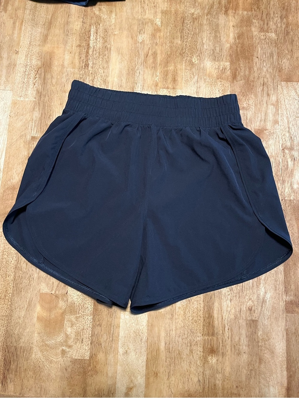 Black athletic shorts no brand